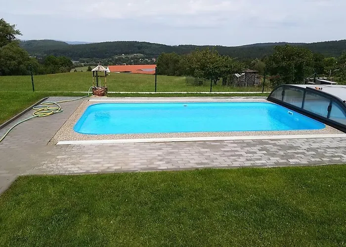 Villa V Brdech S Bazenem, Infra Saunou A Vybavenim Mala Viska